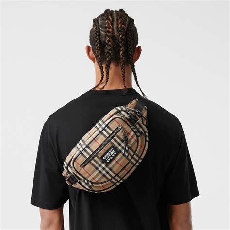 burberry cannon bum bag|burberry bum bag men's.